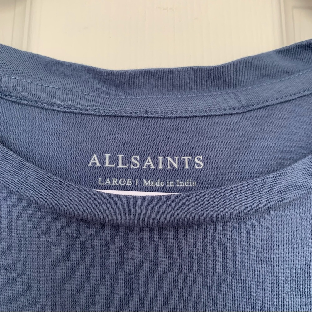 ALL SAINTS Brace Tonic Crewneck T-Shirt - Picture 4 of 6